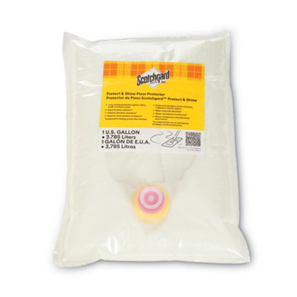 Scotchgard™ Resilient Floor Protector, 1 Gal Bag, 2/carton 85861