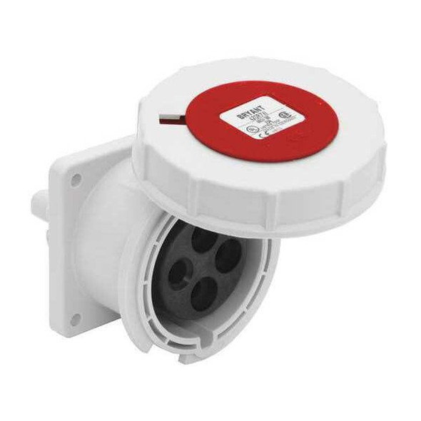 Bryant Pin and Sleeve Receptacle,5 HP,480VAC BRY420R7W