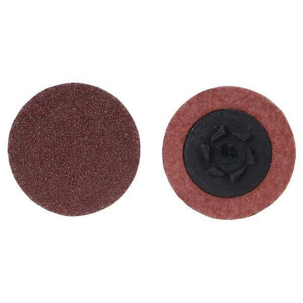 Merit Quick-Change Sand Disc,2 in Dia,TP,PK100 69957399782