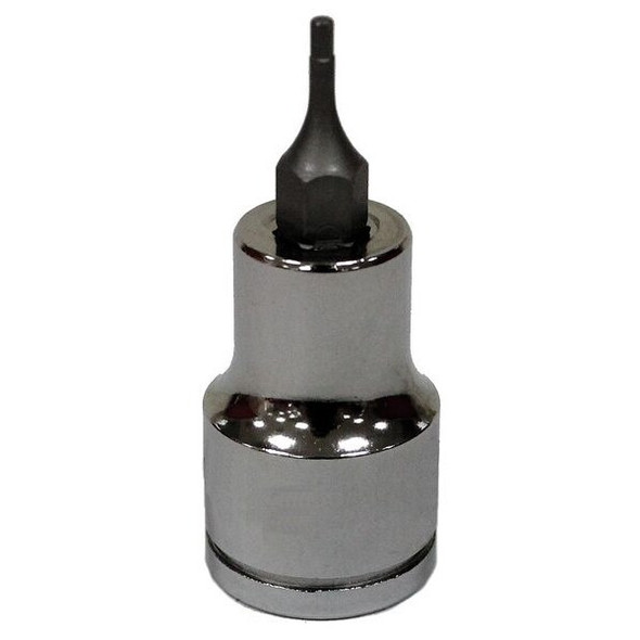 Westward Socket Bit, Steel, 3/8 in, TpSz 1/16 in 20HW79