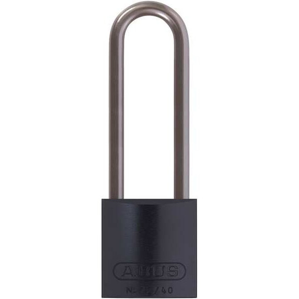 Abus Lockout Padlock,KA,Black,1-1/2"H 72 HB/40-75 KA Black