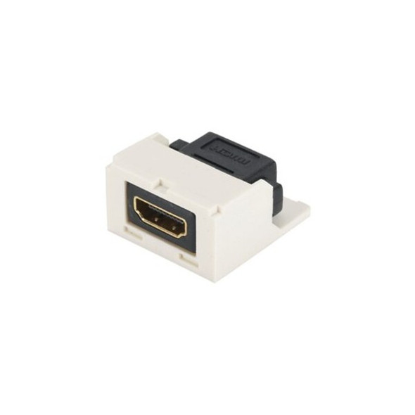 Panduit Keystone Jack,0.75 in H,Ivory CMHDMIEI