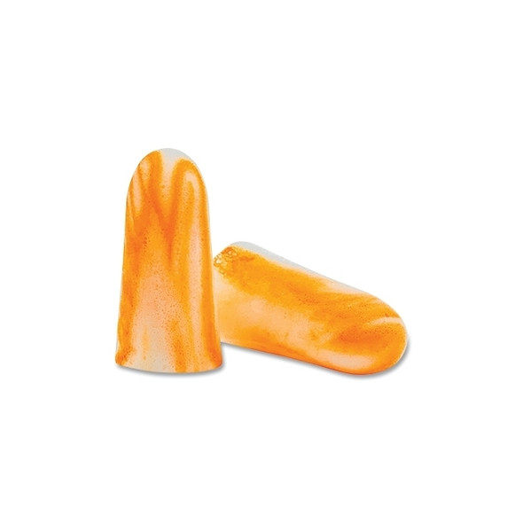 Softies Foam Earplugs, Foam, Orange, Uncorded