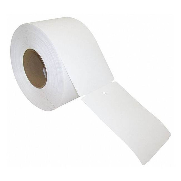 Badger Tag & Label Thermal Transfer Tag,White,PK500, 101 101