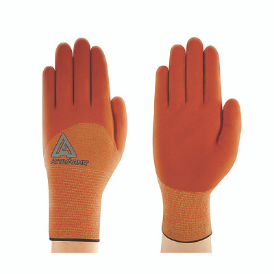 97-100 Cut Resistant Gloves, Size 11, Orange Pack of 6