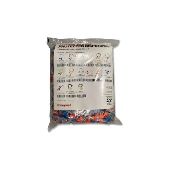 Earplug Dispenser Refill, MAXIMUM, 30 dB, Orange