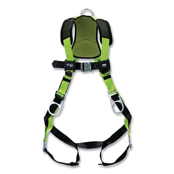 H500 Industry Comfort Full Body Harness, Back/Side D-Rings, QC, 2X-large
