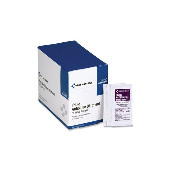 Triple Antibiotic Ointment, 0.9 g, Packets, 60 per Box