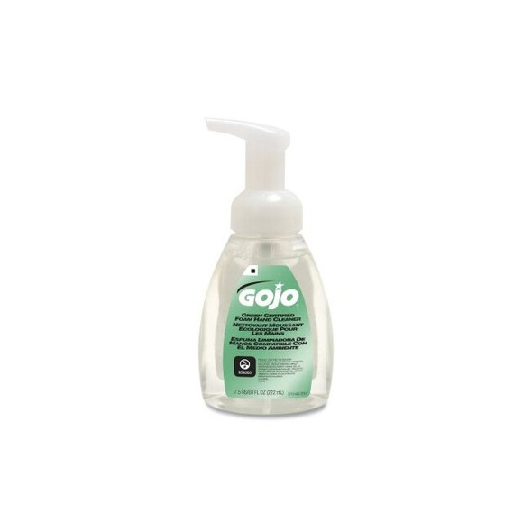 Green Certified Foam Hand Cleaner, 7.5 fl oz, Pump Bottle