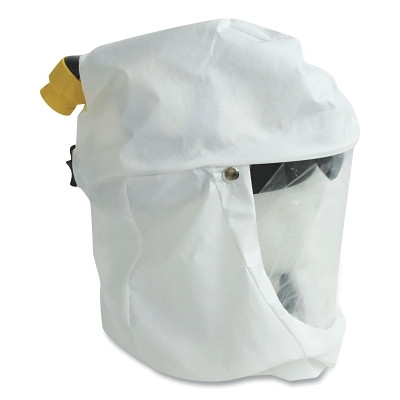 Primair® 100 Series PAPR Accessories and Replacement Part, Hood Assembly with Collar, Tychem, Universal, White