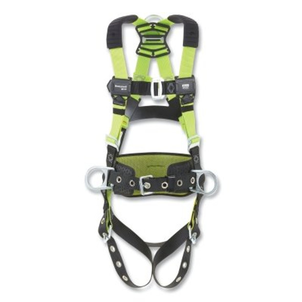 H500 Construction Standard Full Body Harness, Back/Front/Side D-Rings, Sm/Med, Mating Chest Buckle/Tongue Leg Buckles H500 Construction Standard Full Body Harness, Back/Front/Side D-Rings, Sm/Med, Mating Chest Buckle/Tongue Leg Buckles