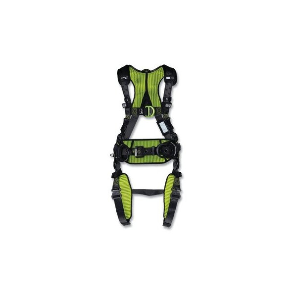 H700 Full Body Harness, Back/Side D-Rings, Universal, QC Chest Buckle/Tongue Leg Buckles, CC2