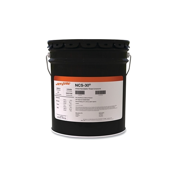 NCS-30® Oilfield Nonmetallic Thread Compound, 5 gal, Pail, Light Brown