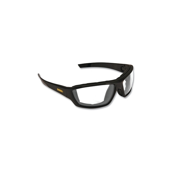 Converter™ Safety Glasses, Clear Lens, Polycarbonate, Anti-Fog, Black Frame