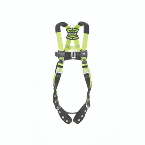 H500 Industry Standard Full-Body Harness, Back D-Ring, 2X-Large, Mating Chest/Tongue Leg Buckles, Shoulder Pads, IS1P H500 Industry Standard Full-Body Harness, Back D-Ring, 2X-Large, Mating Chest/Tongue Leg Buckles, Shoulder Pads, IS1P