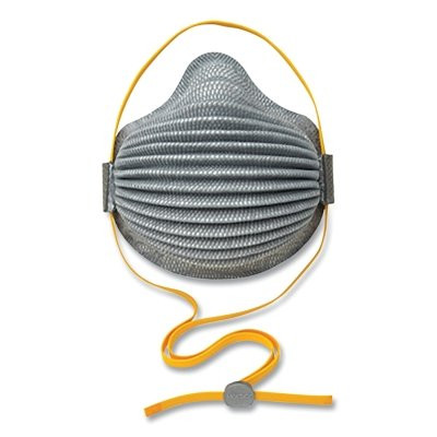 AirWave® N95 Plus Organic Vapor Relief Disposable Respirator, Small, Gray, Full Foam Face Seal