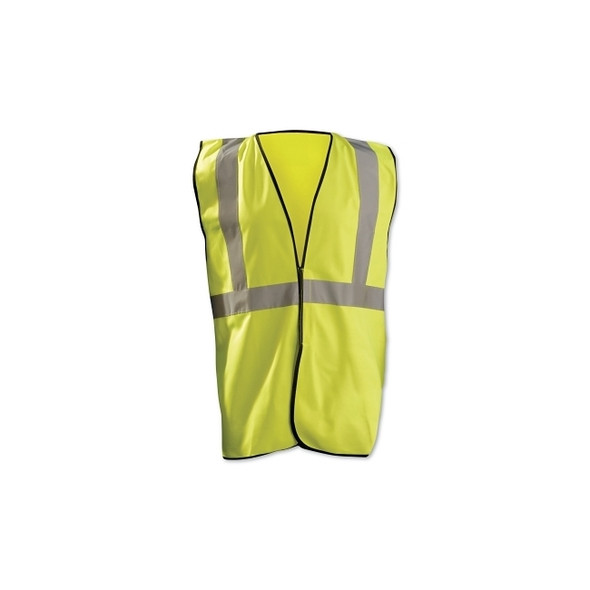 Class 2 Type R High Visibility Value Standard Safety Vest, 2X-Large/3X-Large, Hi-Viz Yellow