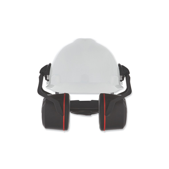V-Gard® Helmet-Mounted Hearing Protection Earmuff, 32 dB, Black/Yellow