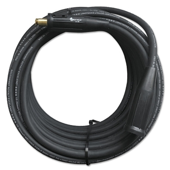 Welding Cable Assembly, 2/0 AWG, 100 ft, Best Welds®, with LC40 Male/Female, Ball Point Connection Welding Cable Assembly, 2/0 AWG, 100 ft, Best Welds®, with LC40 Male/Female, Ball Point Connection