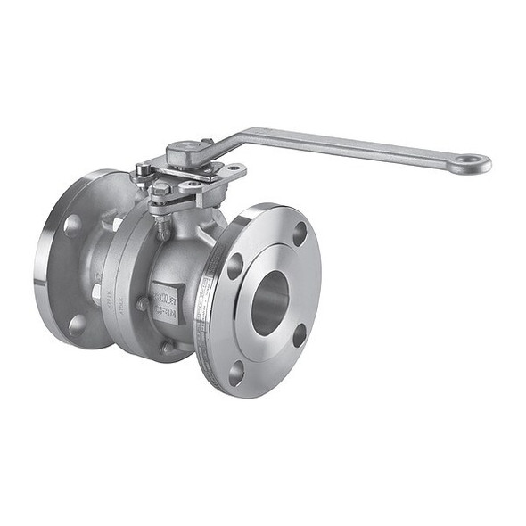Keckley Manual 2-Way Ball Valve,Flange,CS BVF2RF2FCSRGSL-300 Keckley Manual 2-Way Ball Valve,Flange,CS BVF2RF2FCSRGSL-300