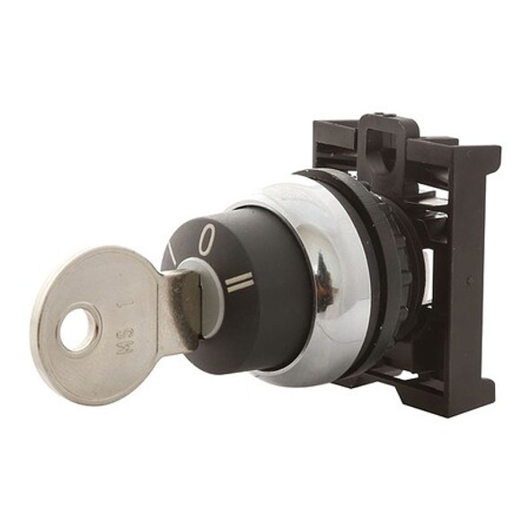 Eaton Keyed Selector Switch,Black,Plastic,5" H M22-WS