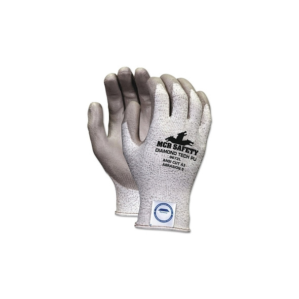 Dyneema Blend Gloves, X-Large, Salt-and-Pepper/Gray Pack of 12