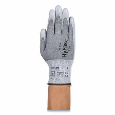 11-755 Cut Resistant Glove, Size 6, Gray
