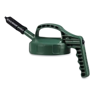 Mini Spout Lid, 1/4 in dia, Dark Green, Engineering Plastic