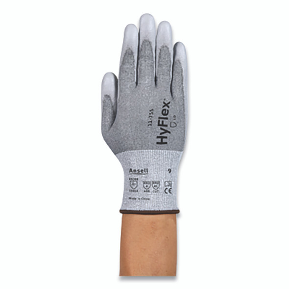11-755 Cut Resistant Glove, Size 11, Gray