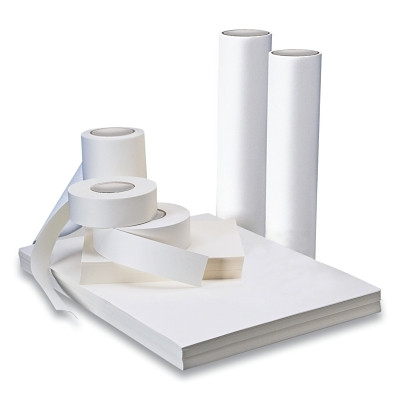 Water Soluble Paper, White, 15-1/2 in x 165 ft x 0.0035 in