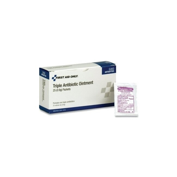 Triple Antibiotic Ointment, 0.5 g, Packets, 25 per Box