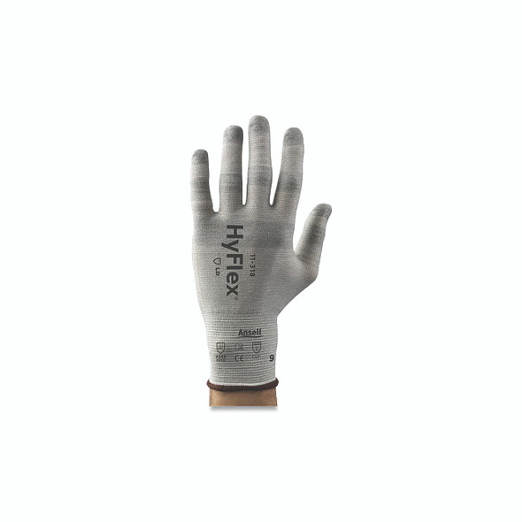 11-318 Cut Resistant Glove, Size 8, Gray