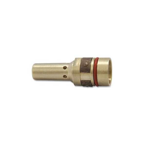 Tough Lock® Retaining Head, Single Taper, Brass, 9/16 in -18 Thread, .02 Wire dia