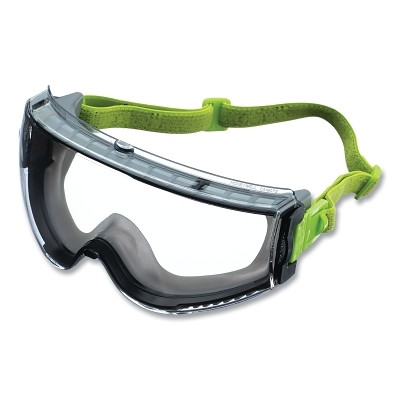 Avatar™ Plus OTG Safety Goggles, One Size, Clear Lens, Black/Cool Gray, HydroShield® AF, Fabric Strap