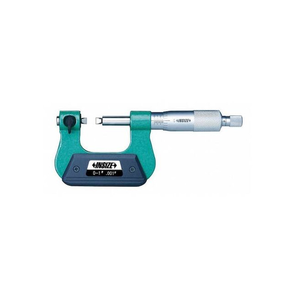 Insize Screw Thread Micrometer,Flat Anvil 3281-2