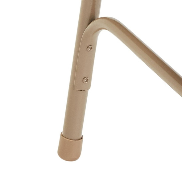 National Public Seating Folding Chair, Vinyl, Beige,PK4 1201