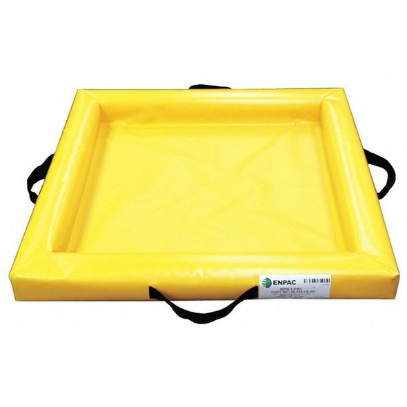 Spill Containment Tray, 10 gal Spill Capacity, 1 Drums, Industial Fabric