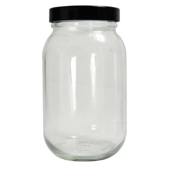 Qorpak Bottle,Wide Mouth,4 Oz,Glass,PK24 GLC-01738