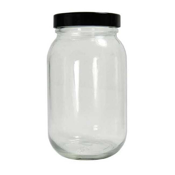 Qorpak Bottle,Wide Mouth,4 Oz,Glass,PK24 GLC-01738
