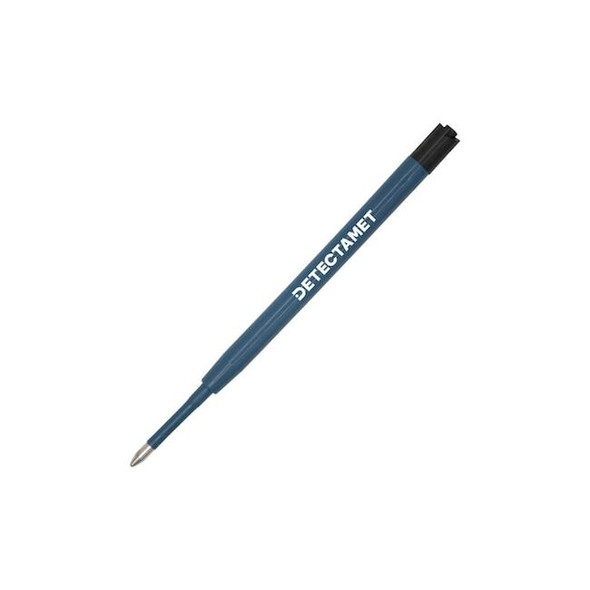 Detectamet Metal Detectable Pen Ink Cartridge,Black,Ballpoint,Pk100 100-I52