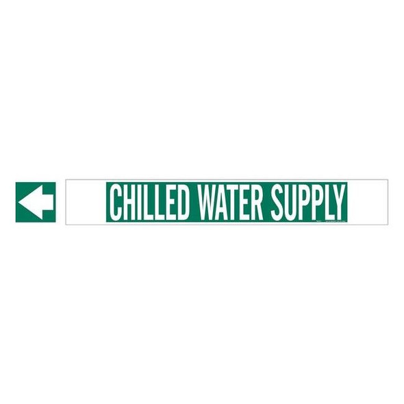Brady Pipe Mkr,Chilled Water Supply,8In orGrtr, 5648-HPHV 5648-HPHV