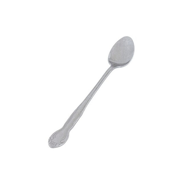 Crestware Ice Tea Spoon,8 in L,Silver,PK36 BEL712