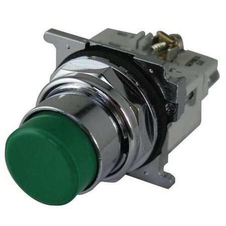 Eaton Non-Illuminated Push Button,30mm,Green 10250T31G