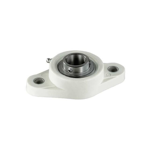 Ntn Flange Bearing, 2-Bolt, Ball, 1-1/4" Bore ZUCNFL206-20