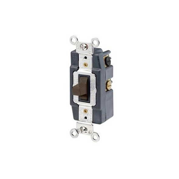 Leviton AC Quiet Switch,Brown,4.1 in H 1282 Leviton AC Quiet Switch,Brown,4.1 in H 1282