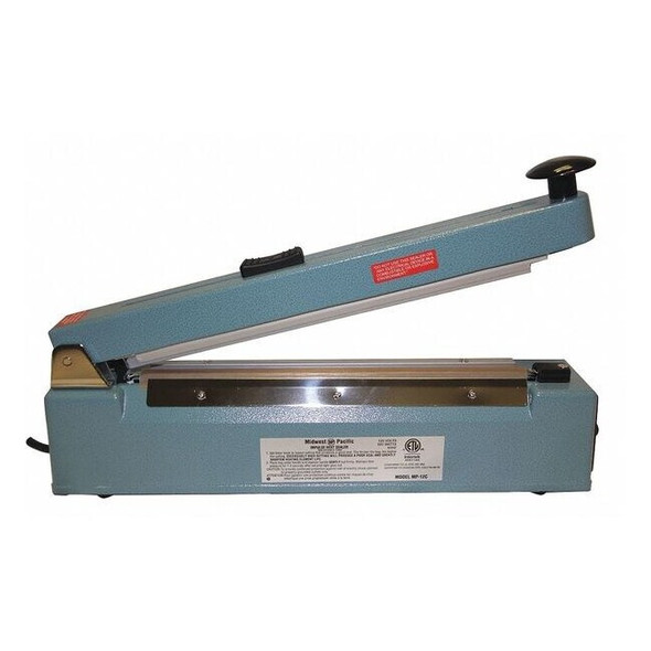 Midwest Pacific Heat Sealer,Hand Operated,120VAC MP-12C
