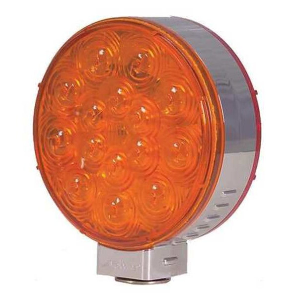 Maxxima Stop/Turn/Tail Light,Round,Amber, Red M42341R/Y Maxxima Stop/Turn/Tail Light,Round,Amber, Red M42341R/Y