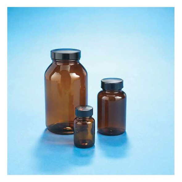 Kimble Chase Bottle,Wide Mouth,1000mL,Amber,PK12 5223253V-21