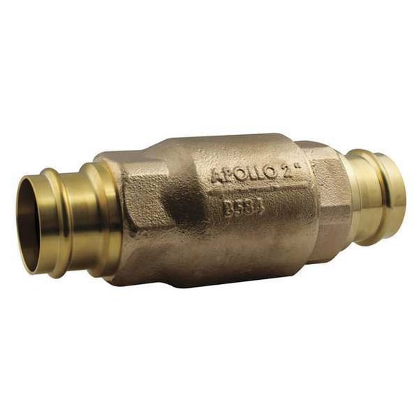 Apollo Valves 1-1/2" Press Lead Free Bronze Ball Cone Check Valve 61LF10701PR