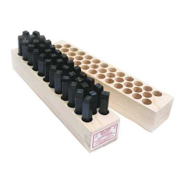 Young Bros Stamp Works Hand Stamp Kit, Letter/Number Set 05365